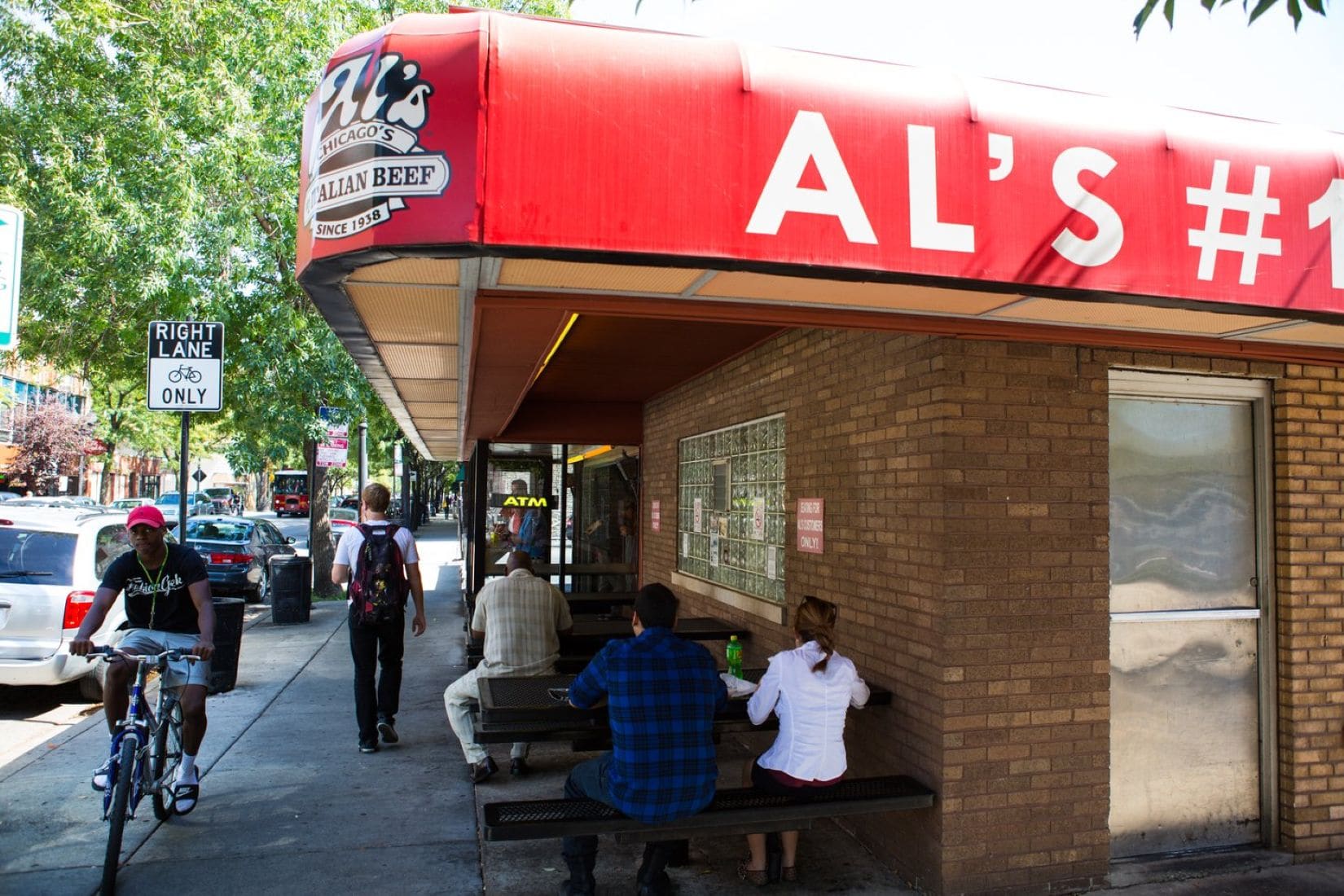 Al’s #1 Italian Beef an der Taylor Street in Chicago
