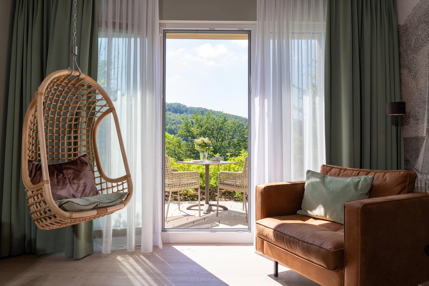 Babymoon im FreiWerk: Private Spa Suite mit Waldblick im Südharz