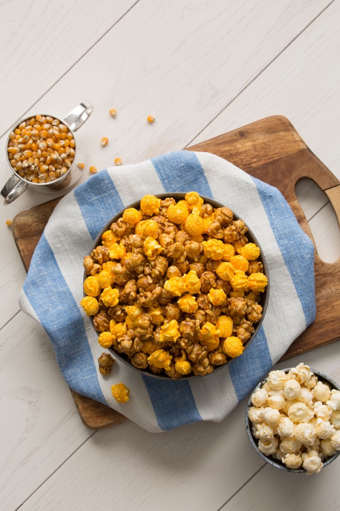 Garrett Mix aus Karamell- und Käsepopcorn in Chicago