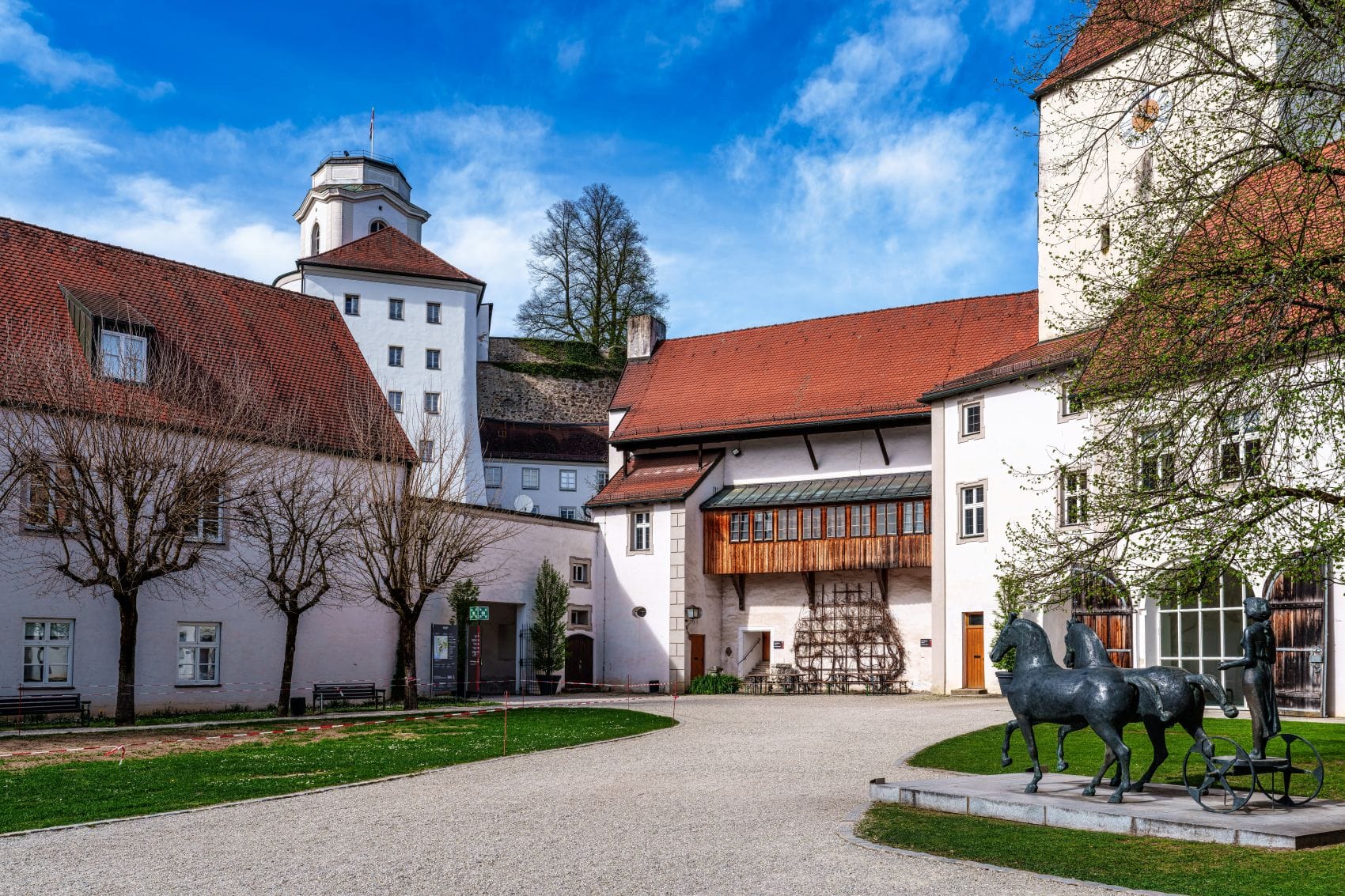 Innenhof der Veste Oberhaus in Passau
