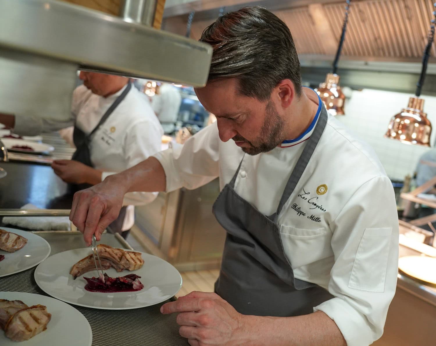 Philippe Mille, Meilleur Ouvrier de France und Küchenchef des Zwei-Sterne-Restaurants Le Parc in der Domaine Les Crayères in Reims. Foto: Leonard Zhukovsky / Shutterstock