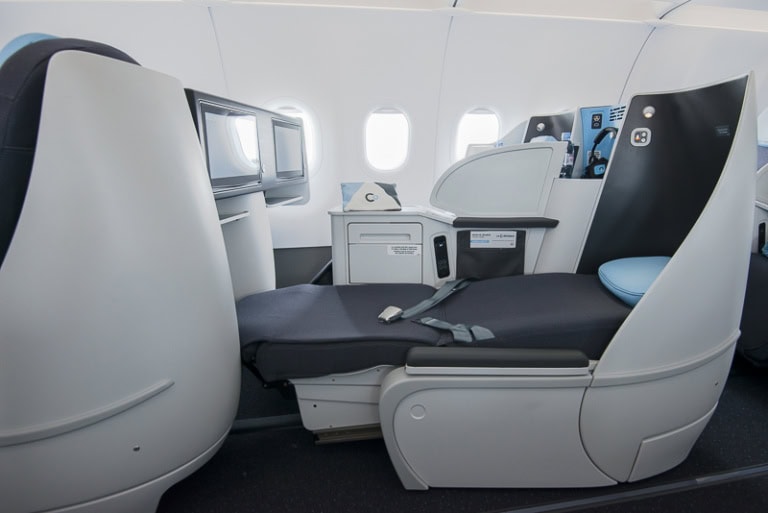Nur Business Class: La Compagnie fliegt ab Düsseldorf nonstop nach New York