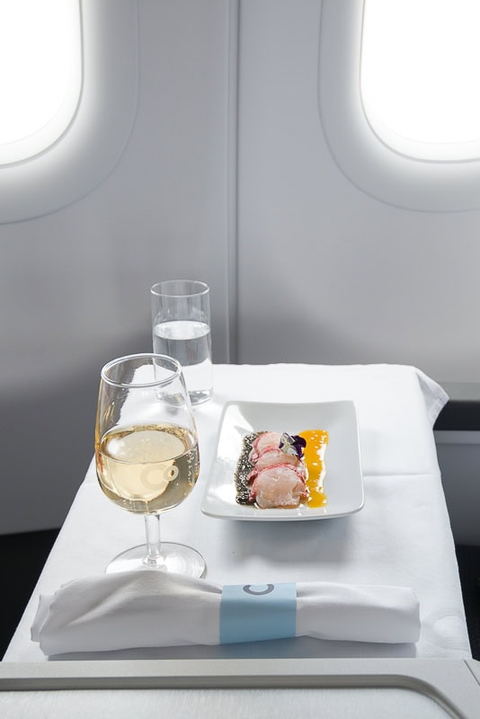 Essan an Bord der La Compagnie