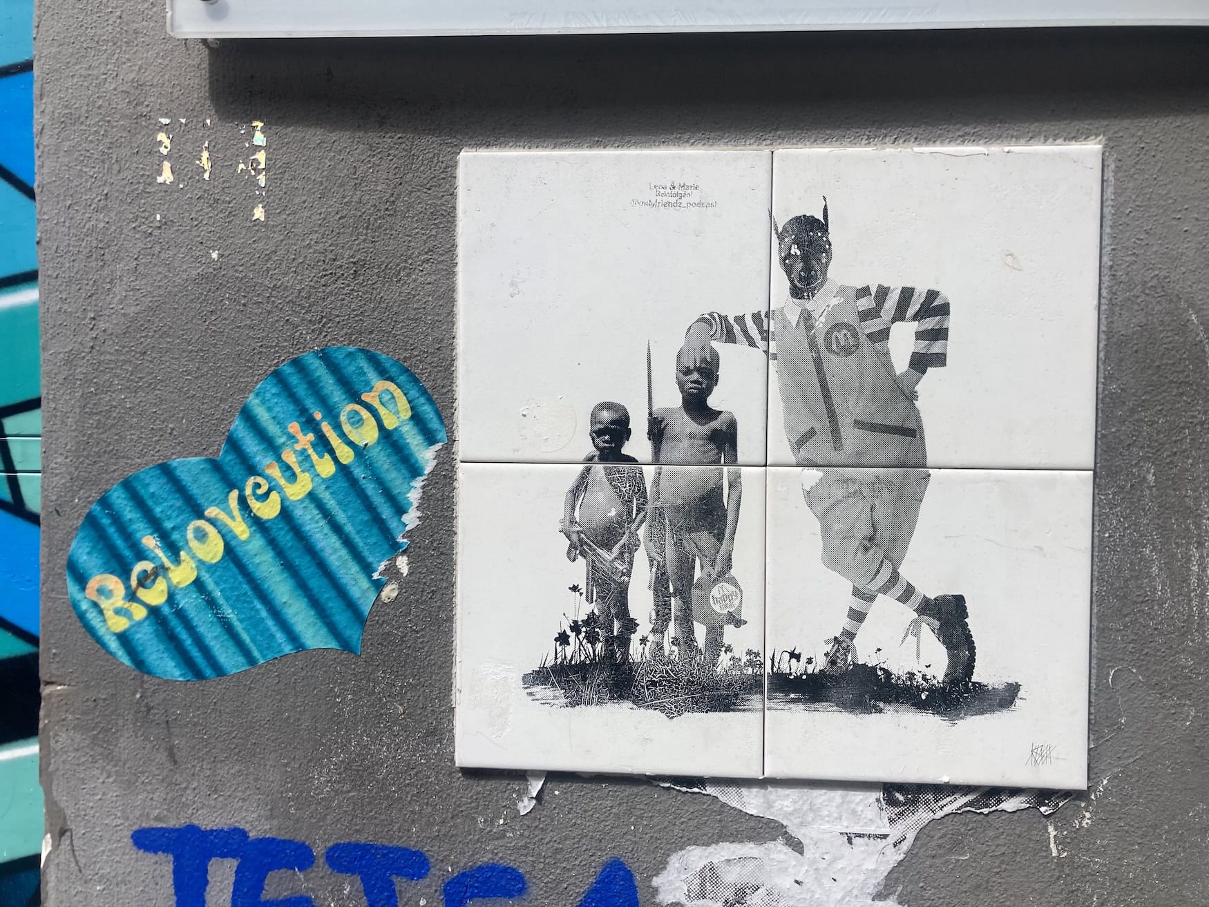 Streetart im Belgischen Viertel in Köln
