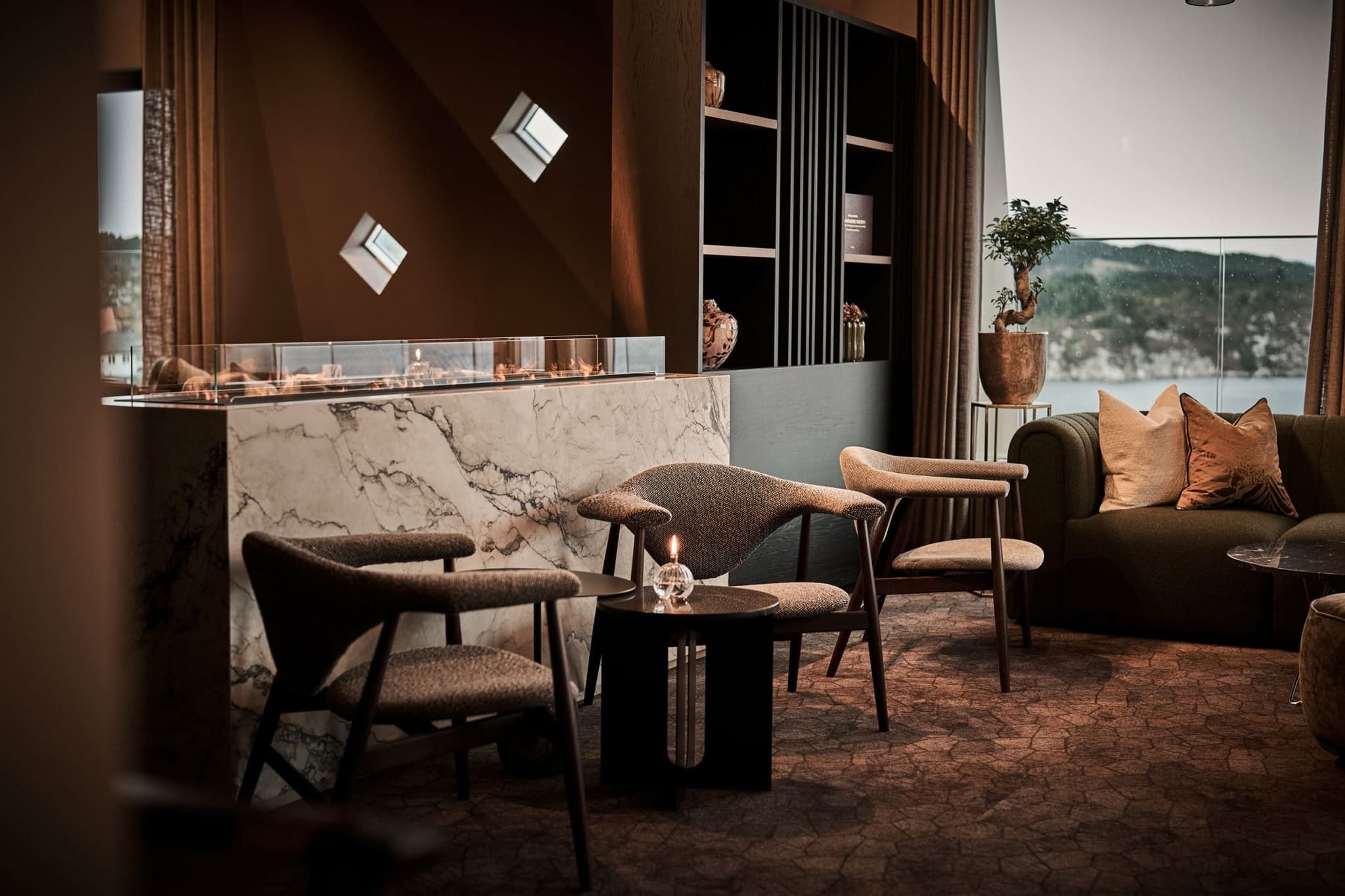 Das Restaurant Mirabelle im Backerwyc House.