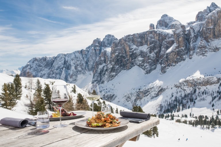 Skifahren in Südtirol: Hier kochen Sterneköche auf den Berghütten