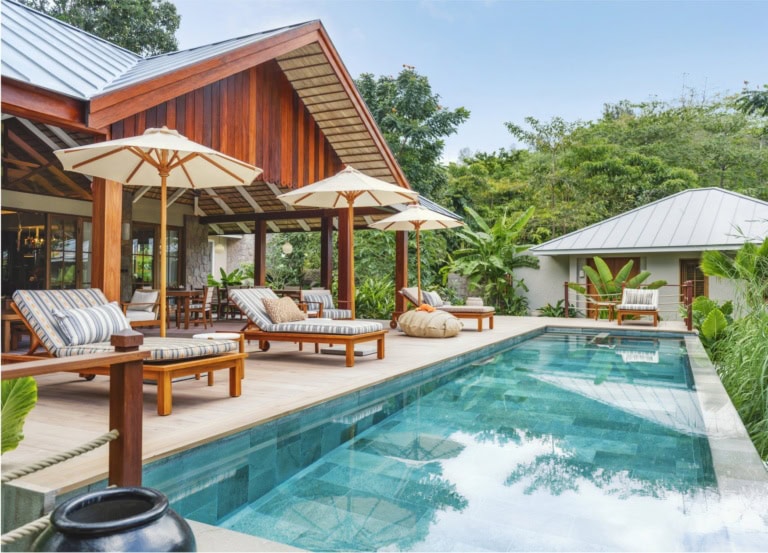 La Réserve Seychelles: 6 private Villen zwischen Ozean und Regenwald