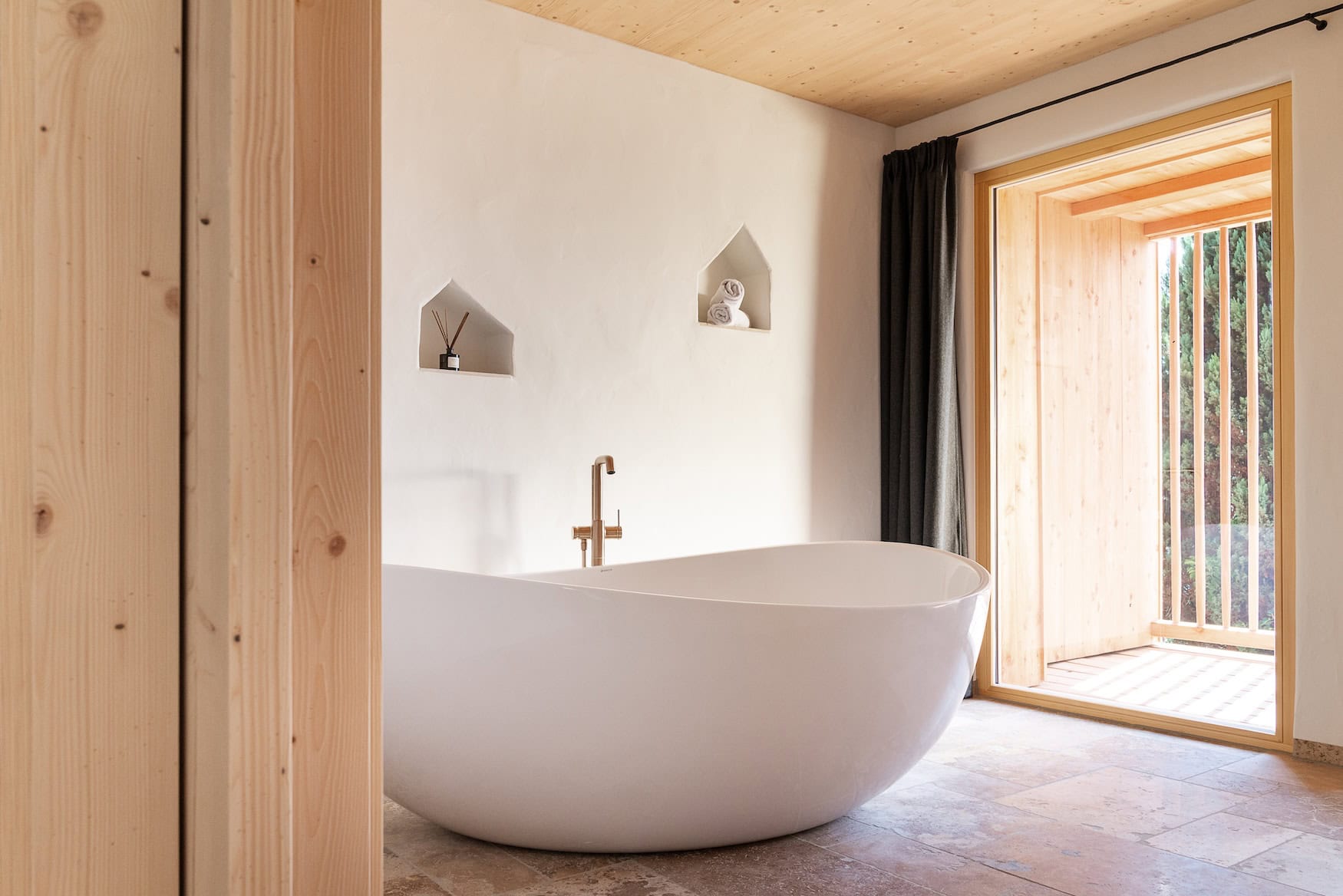 Badewanne im Wolfeicherhof im Chiemgau