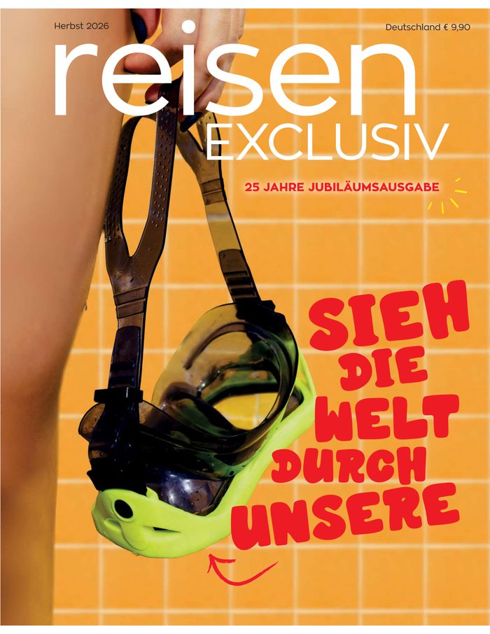 reisen EXCLUSIV Herbst 2026, Jubiläumsausgabe